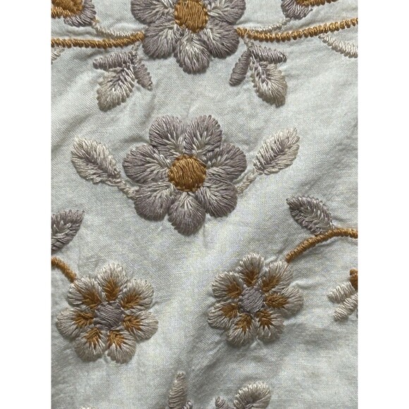 Canyon Retreat Long Sleeve Ivory Embroidered Womens Lg Cottagecore Whimsical - Picture 7 of 10